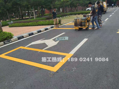 停车场车位划线,工厂标线,标志牌安装,公路标线