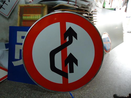 福海驾校指示牌,铝板耐压反光路牌销售冠军生产加工